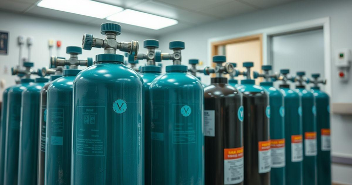 Preço cilindro de oxigênio para uso industrial e hospitalar