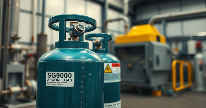 Cilindro de gás argônio: tudo o que você precisa saber para sua aplicação segura e eficiente